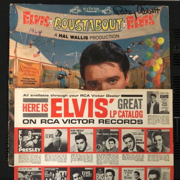 Elvis Presley Roustabout Vinyl Record Album Lp '65 - Picture 4 of 8